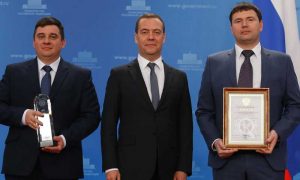 Дмитрий Медведев вручил ГК «ЭФКО» высшую государственную награду