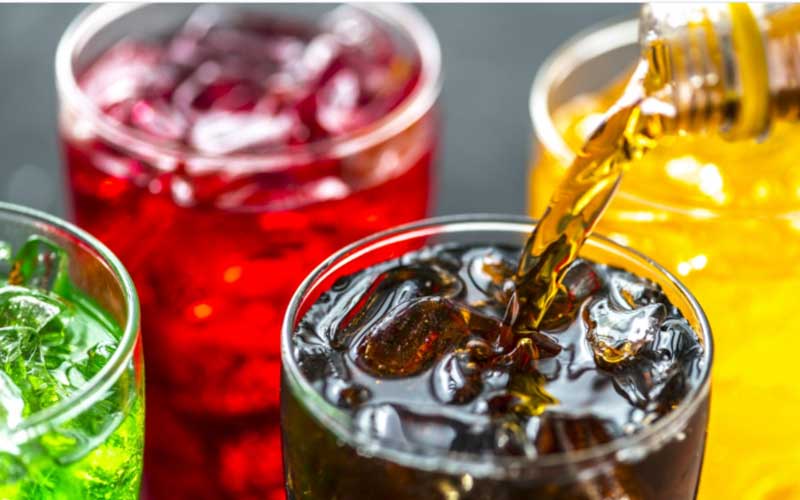 Сладкие газированные напитки