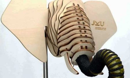 Инженеры создали для робота в виде слона желатиновый хобот. Но зачем?