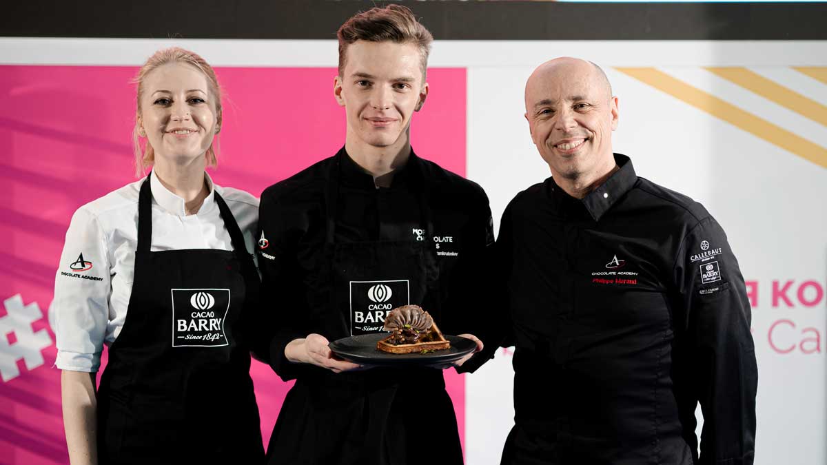 Три звезды Cacao Barry провели мастер-класс на PIR EXPO — 2021