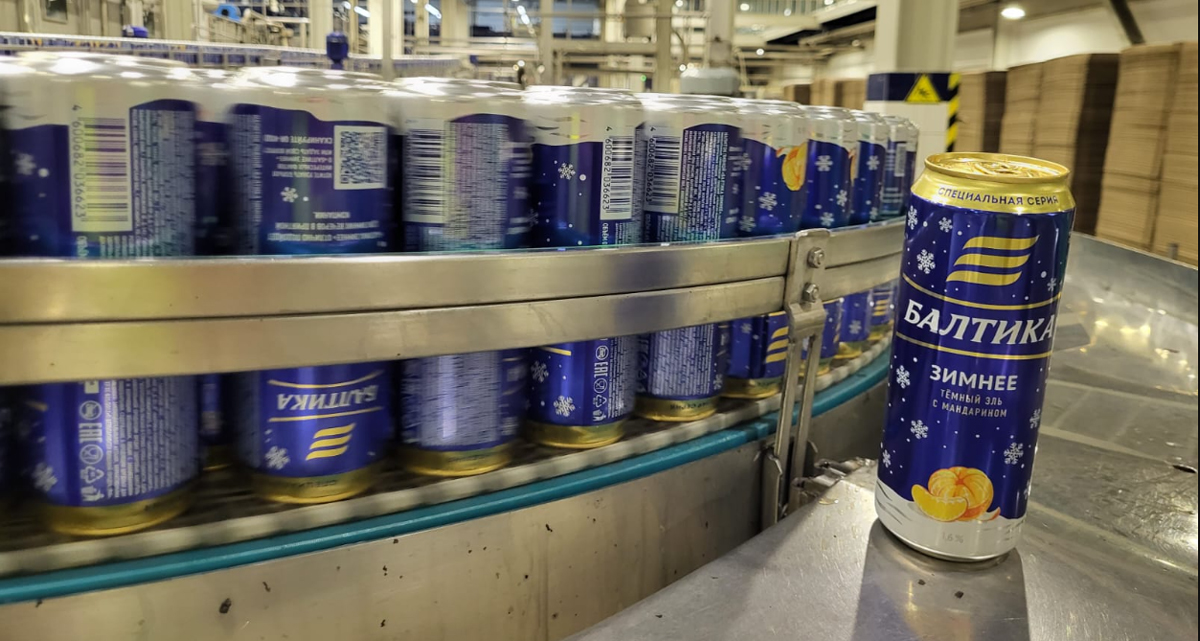 Мандариновый и такой новогодний эль: «Балтика» выпустила «Зимнюю» новинку